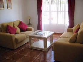 Casa de Alhambra's comfortable lounge hides a sofa bed