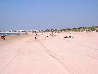 La Barossa Beach: This fine Blue Flag beach is at Novo Sancti Petri, Andalucia, Spain
