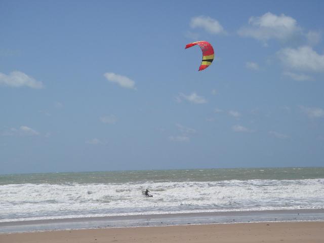 Kite Surfing La Barossa Beach
