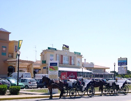 Take a Horse Drawn Carriage ride at Novo Sancti Petri, Andalucia, Spain