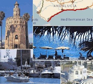 Montage of beautiful Andalucia